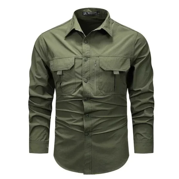 solid color work shirt